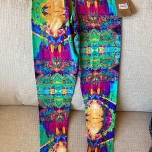Dona Jo Colorful Abstract Women's Leggings
